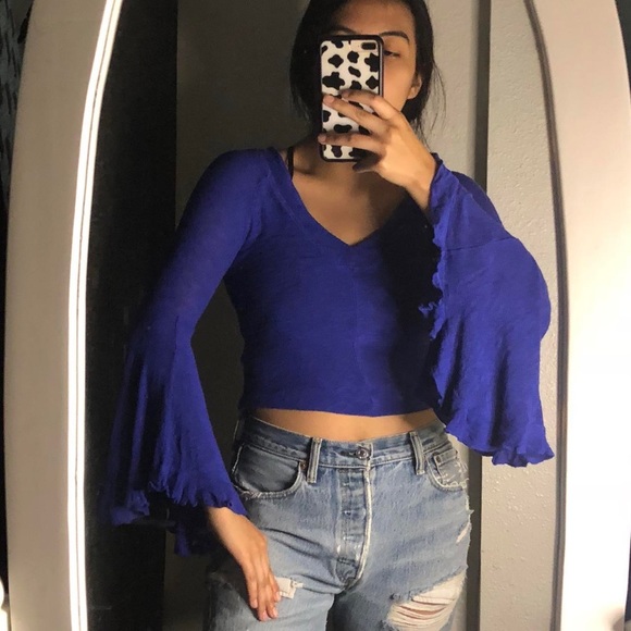 Boho bell sleeve blouse - Picture 3 of 4